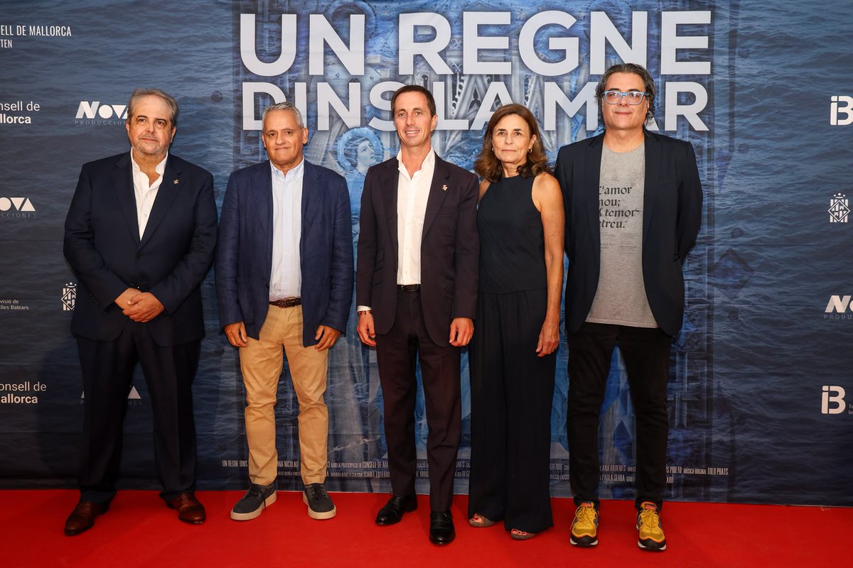 ConselldeMca's tweet photo. 🔵 Èxit de l'estrena del documental Un regne dins la mar impulsat pel Consell de Mallorca i IB3

El llargmetratge s’emmarca en els actes de la Diada de Mallorca i commemora l’Any Jaume I i Jaume II

➡️ https://t.co/wuBakS274n https://t.co/fyddxLTAHo