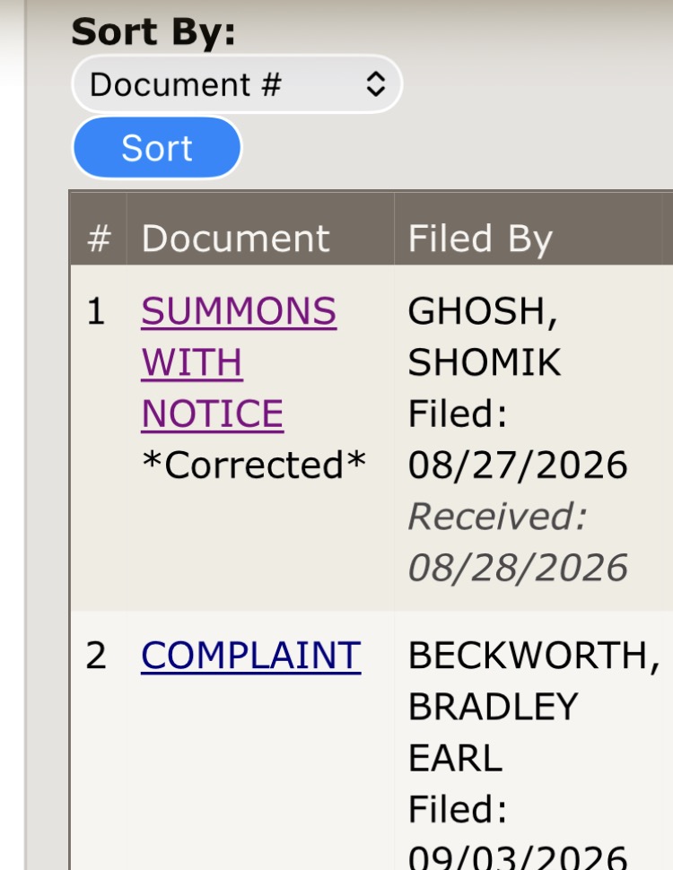 schatow's tweet photo. This 👇🏽 totally unrelated 🤓🤓
Wayfarer filed the Motion to Dismiss the Eighth Cause of Action for Defamation and the "John Does" Defendants on August 18. Then #StephanieJones filed the summons to #KatherineCase on August 27 and the complaint on September 3, shortly after responding to Wayfarer's Motion to Dismiss. But obviously those events are entirely unrelated… what a remarkable coincidence. 😉😉
#Jonesworks