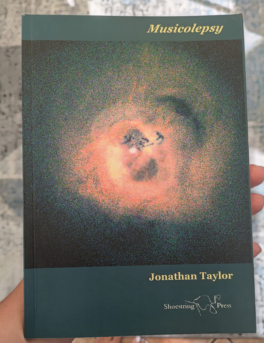 CarmellaPoetry's tweet photo. This poem stayed close to me this week, it's called CASSETTE and it's 
from a collection called MUSICOLEPSY by Jonathan Taylor. 
#Musicolepsy
#JonathanTaylor
@crystalclearjt https://t.co/RJ6Sl6r4Au