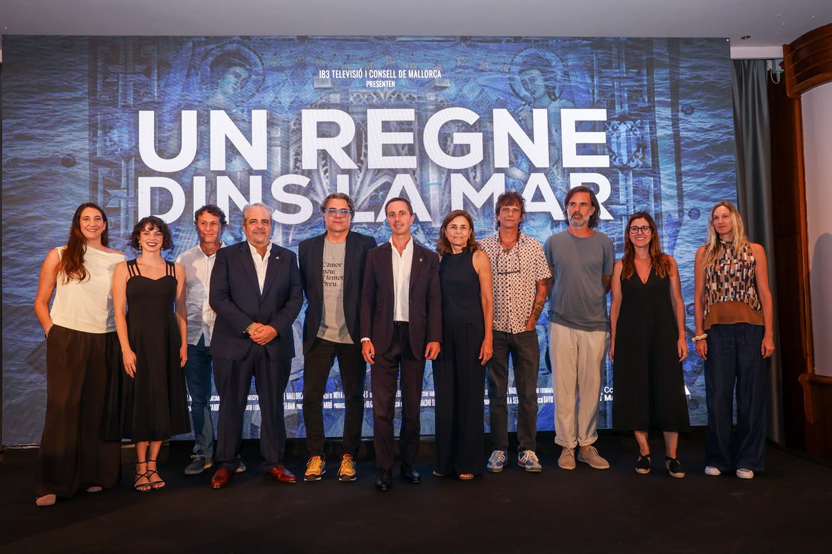 ConselldeMca's tweet photo. 🔵 Èxit de l'estrena del documental Un regne dins la mar impulsat pel Consell de Mallorca i IB3

El llargmetratge s’emmarca en els actes de la Diada de Mallorca i commemora l’Any Jaume I i Jaume II

➡️ https://t.co/wuBakS274n https://t.co/fyddxLTAHo