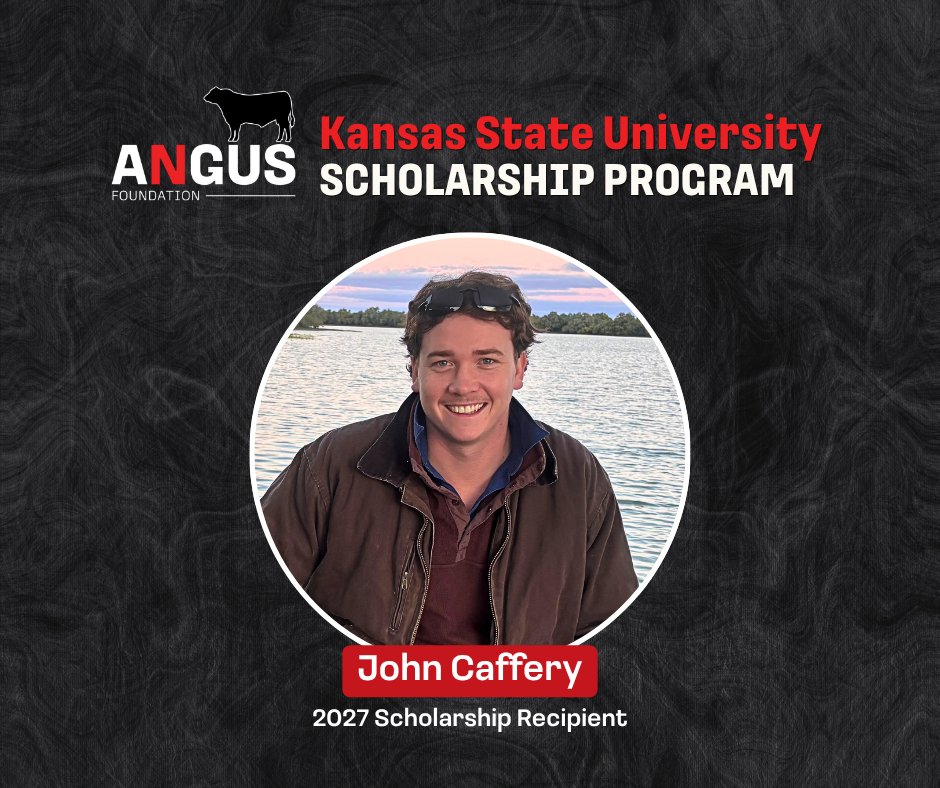 angusaustralia's tweet photo. Angus Australia and the Angus Foundation are pleased to announce John Caffery as the recipient of the 2027 Kansas State University Scholarship.
https://t.co/sy9cAJkEGB
#angusyouthaustralia #kstateuni #angus #blackangus #angusyouth #angusaustralia https://t.co/NlU3T9aVFi