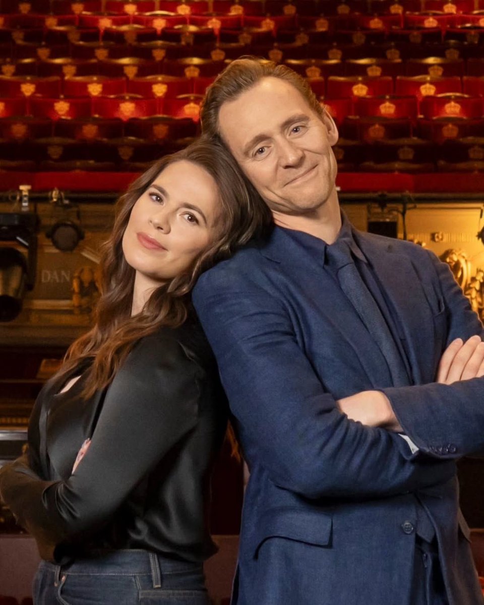 binestom's tweet photo. #HappyBubble picture of the day 
#TomHiddleston 

I wish I could see #MAAN again in NY but I saw it with my bestie @HiddlesAn in #London. What an event. 🩷🩷🩷 Unforgettable - for reasons. https://t.co/GIvSMvAO3n