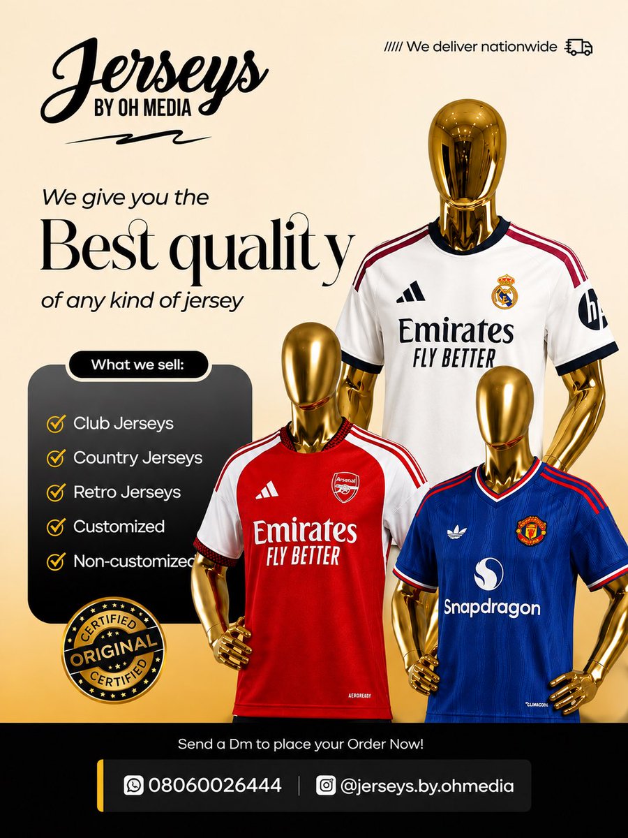 seun_xoo's tweet photo. GET ALL AUTHENTIC JERSEYS HERE‼️ https://t.co/tvm6Vyr4XK