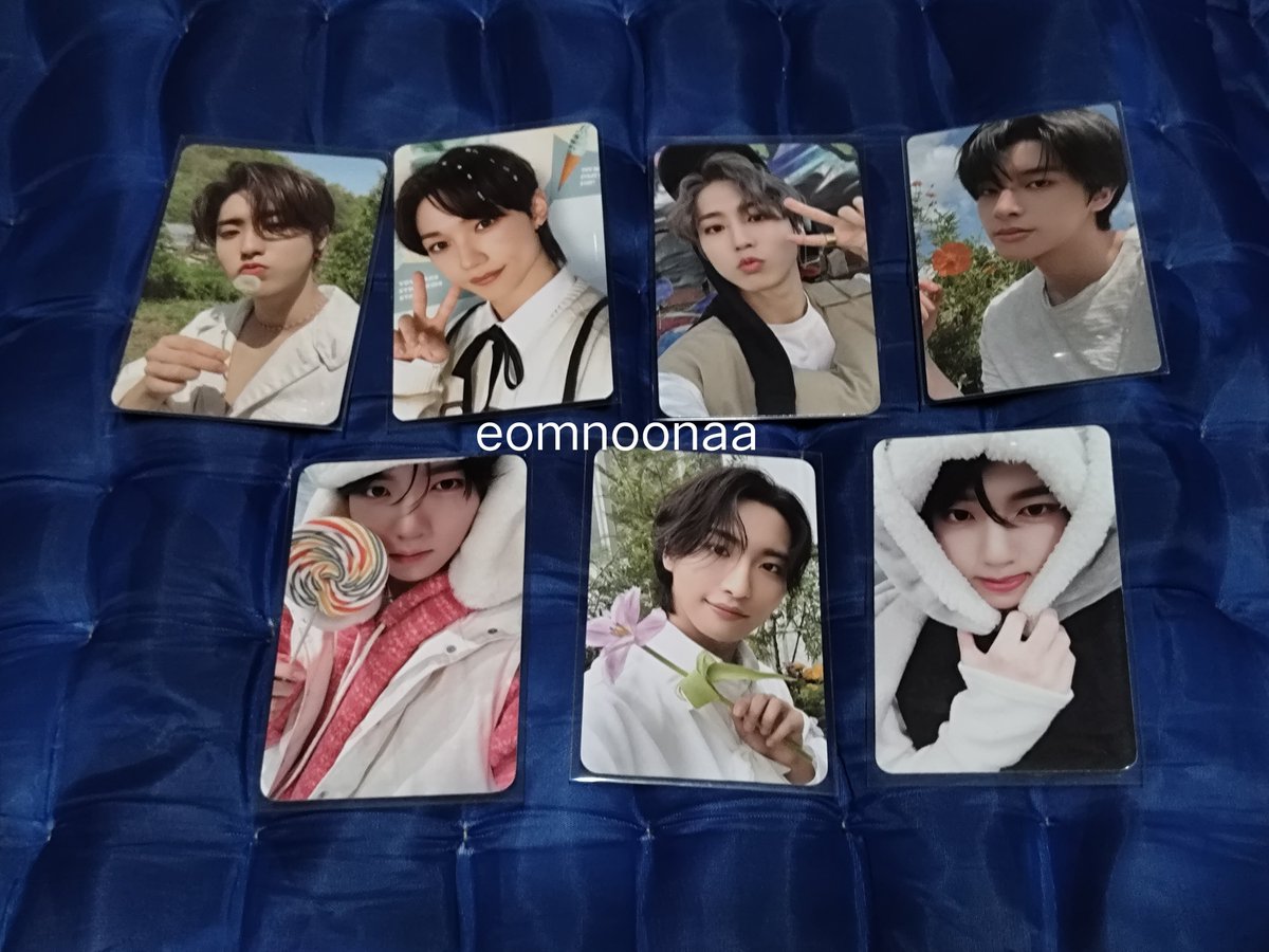 EomNoonaa's tweet photo. CLEARANCE SELL‼️
WTS PC. 
📍Jateng
❌  adm oren + biaya pack
💰 offer by DM

#wts #wtb Skz straykids hyunjin jihoon hyunsuk junkyu treasure theboyz sunwoo younghoon chanhee kevin ningning yunjin hanyujin zb1 jake enhypen https://t.co/G2BU495PTf