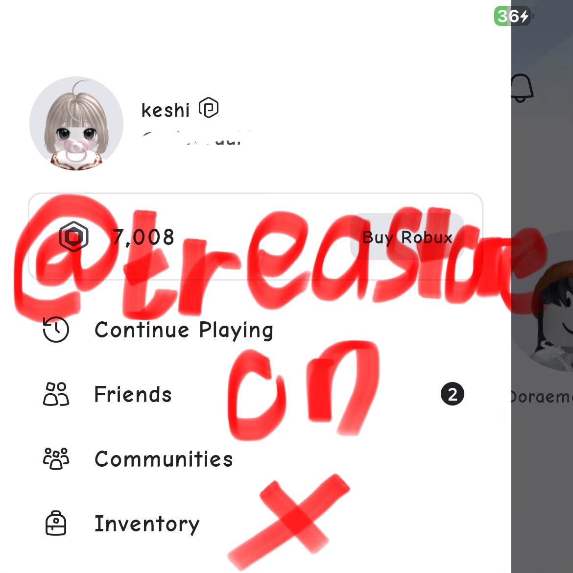 KNXUI's tweet photo. robux via usn ke @INUYASAHI! fast send start 15k/100r, testi udah banyak bisa cek di link tertera ya jadi no tipu-tipu. payment all e-wallet, seabank, qris, dan bri ok <3

⭐️ fast response: 
https://t.co/NP50O1PE0b
https://t.co/CyFpaz5bLm (tele)
testi — https://t.co/YwXiYD0QQe https://t.co/sWcCSnbqci