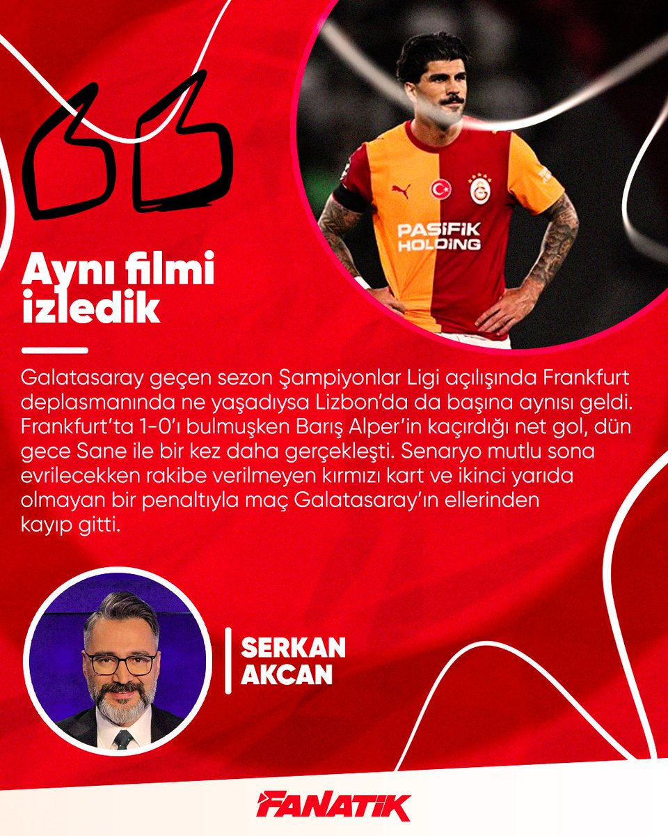 tribunhubcom's tweet photo. SON DAKİKA

@SRKNAKCAN1 : Aynı filmi izledik "Okan hoca da değişiklikleri geç yapınca skor bir anda anlamsız ve haksız bir penaltıyla Sporting lehine döndü." …

Detaylar: https://t.co/WqzlkydqtA https://t.co/ORe9UZiDt4