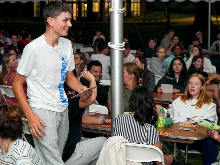 SpfldCollege's tweet photo. Welcome Back Bingo 🎉 

Our students enjoyed the first Bingo of the semester, a fun-filled time of games, laughter, and community as part of #WelcomeWeek! 🔻 

#SpringfieldCollege #Bingo #CollegeLife https://t.co/TeUDz5cC3H