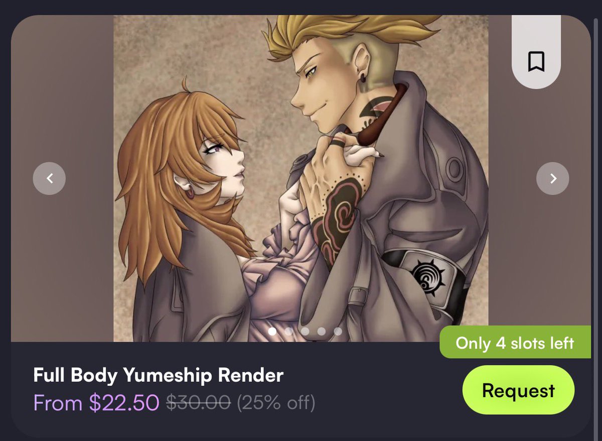 starlght_dampyr's tweet photo. I have a discount running on my VGen right now loves! If you want Yumeship work come hit me up!🩷

https://t.co/FtOnVZUKiq

#commissionㅤ #VgenCommㅤ #commissionwork https://t.co/rsOyhwDgux