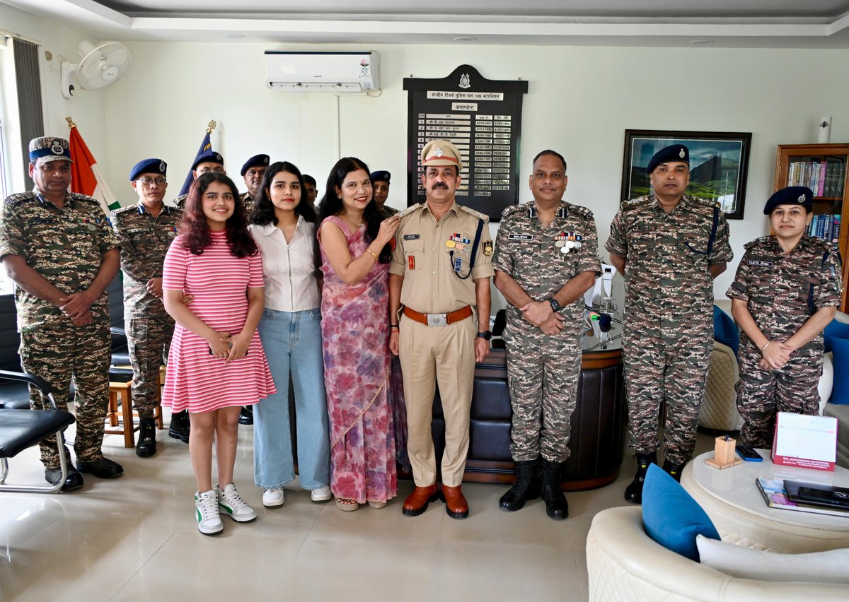 ClarkSwaynpi's tweet photo. Heartiest congratulations to Deputy Commandant Alok Kumar of 109 Bn CRPF on his promotion to Second-in-Command. Wishing you a bright future and continued success leading with honor and dedication. https://t.co/NuxRZPcR3m