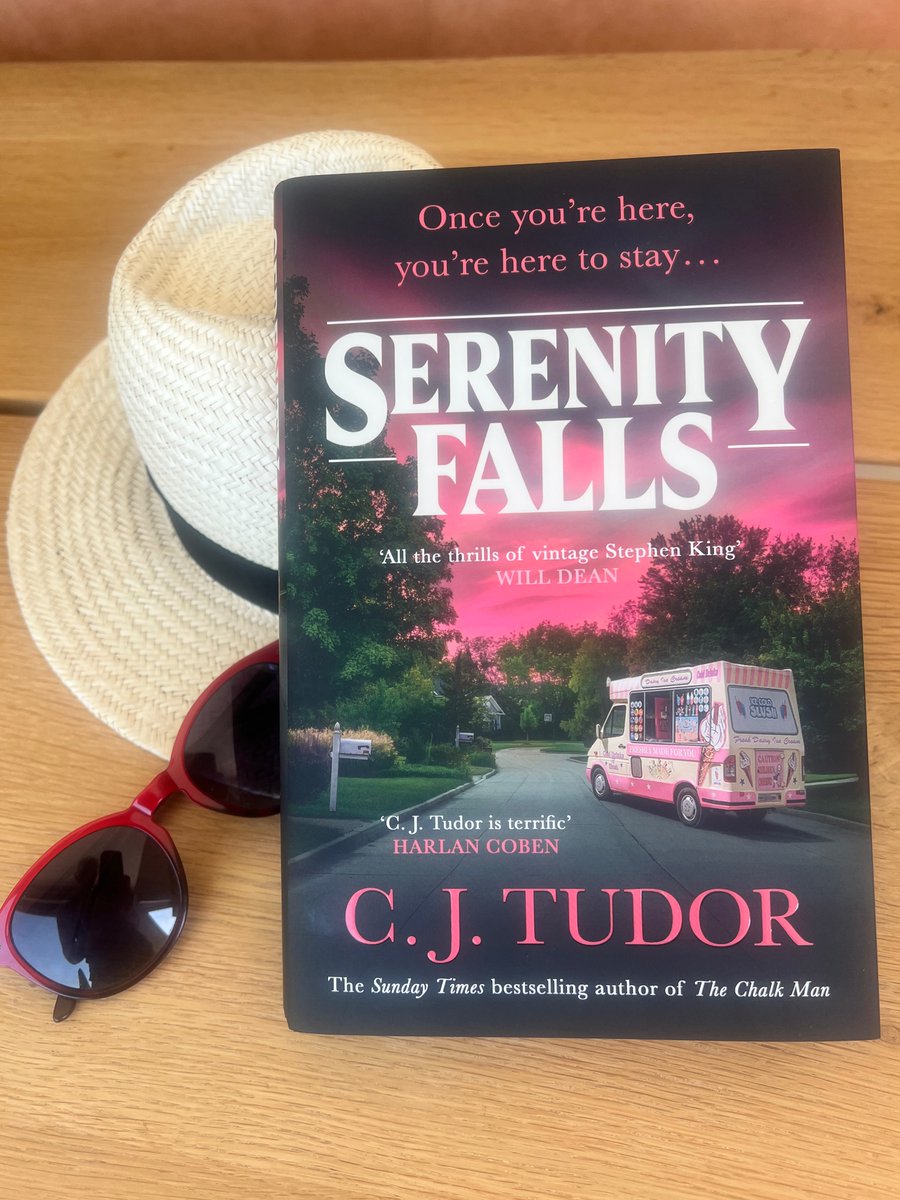 cjtudor's tweet photo. 🎉🍦🎈Serenity Falls is out TODAY!! Happy Pub Day to me!! Please pick up a copy or you can order here: https://t.co/4P6zNczkJL 🎈🍦🎉 https://t.co/dERjxDBVXE