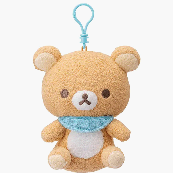 sanx_netshop's tweet photo. ＼🍼 Rilakkuma Baby 🫧／

『ミニぬいぐるみホルダー』✨

赤ちゃんにもやさしい、ふんわりやわらかな手ざわり♪
おなかには鈴が入っているので、ゆらゆらするとやさしい音が鳴るよ🔔

ベビーカーやバッグにつけたり、お子さまと一緒に遊んだりとってもかわいいアイテムです♪
🔗 商品はこちら
https://t.co/YLUUNabWgP

#RilakkumaBaby #リラックマ #サンエックスネットショップ