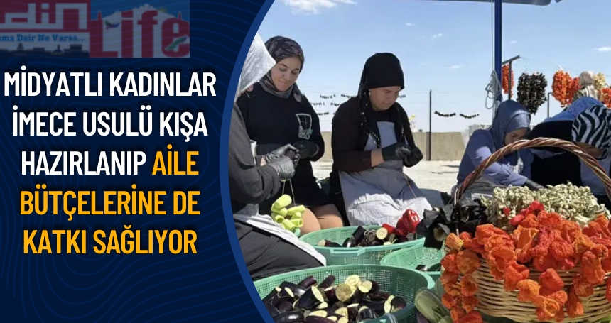 Mardinlife's tweet photo. Midyatlı kadınlar imece usulü kışa hazırlanıp aile bütçelerine de katkı sağlıyor

 https://t.co/knVQb7bpEh https://t.co/7Wf7fRlwIJ