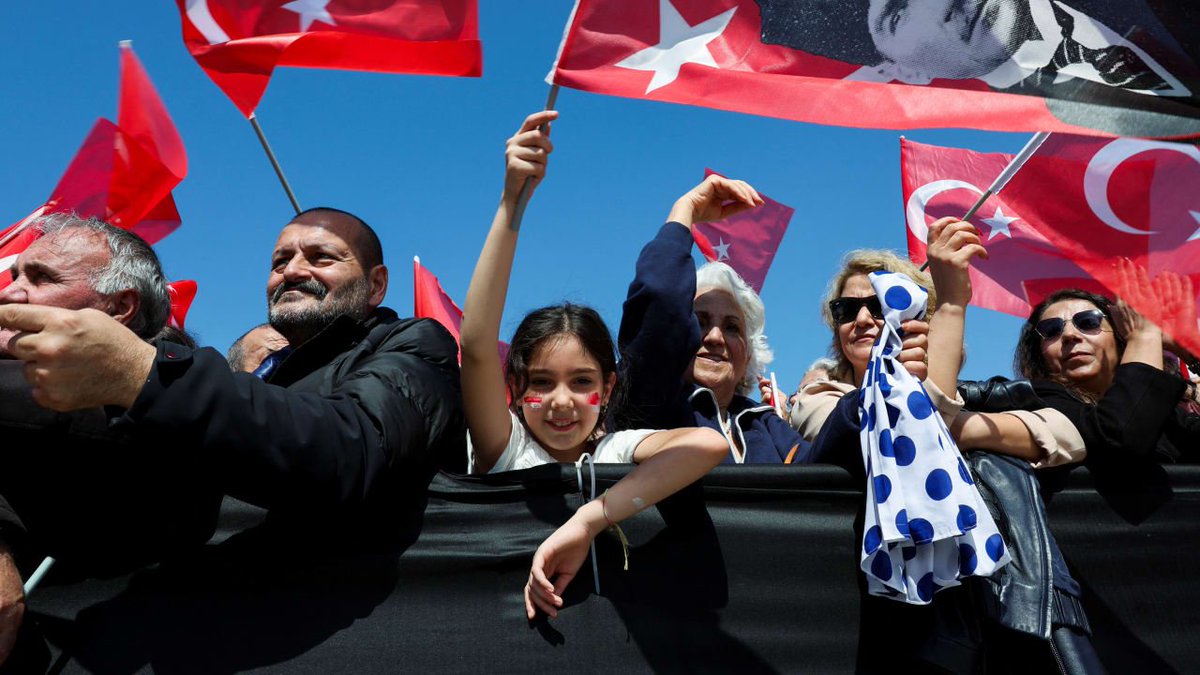 itstaylorsmith9's tweet photo. when Europeans and Americans look at Turkey, they see a twenty-three-year autocracy and assume the society has simply given up.

they look at the captured courts and the silenced television stations, and they mistake a hijacked state for a defeated nation.

they do not see the invisible war.

there is an entire generation of young people in the streets right now who have never lived a single day under a different government.

they were born into an absolute monopoly of power. yet they were raised on Atatürk's vision of a secular, democratic republic, and they are the ones standing in the freezing cold through the night just to protect a single ballot box.

foreign observers look at Turkey from a distance and wonder why the resistance has not yet broken through. they do not realize the sheer, crushing weight of the machinery ordinary citizens are fighting against every single day.

well, you do not measure an autocracy by the laws it passes. you measure it by the amount of force it requires to keep the people quiet.

the scale of a regime's paranoia is the exact measurement of a nation's resistance.

a secure government does not demand twenty-three centuries in prison for Ekrem İmamoğlu. it does not wipe the internet in two hours, raid physical printing presses, or send police squads to arrest the municipal workers handing out subsidized soup to students. it does not jail a defense lawyer for 439 days simply for defending his client.

you only build an authoritarian apparatus this desperate when the people you are trying to rule refuse to break.

the West pities Turkey because it thinks the country has been conquered.

they are looking at it completely backwards.

eighty-six million people did not surrender to a regime.

the regime is just terrified of them.
