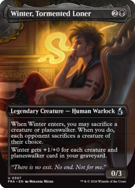 MTGGoldfish's tweet photo. A go-wide spell Winter and a slightly different take on a Fleshbag Marauder. More previews at https://t.co/eGMDg4DZ91

Source: https://t.co/PV3koG16Cq
🎨: @miranda_meeks https://t.co/yMLb1fMMbL
