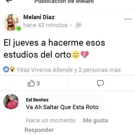 desmoronarse's tweet photo. tuve que ir a la guardia https://t.co/7VafELpY1c