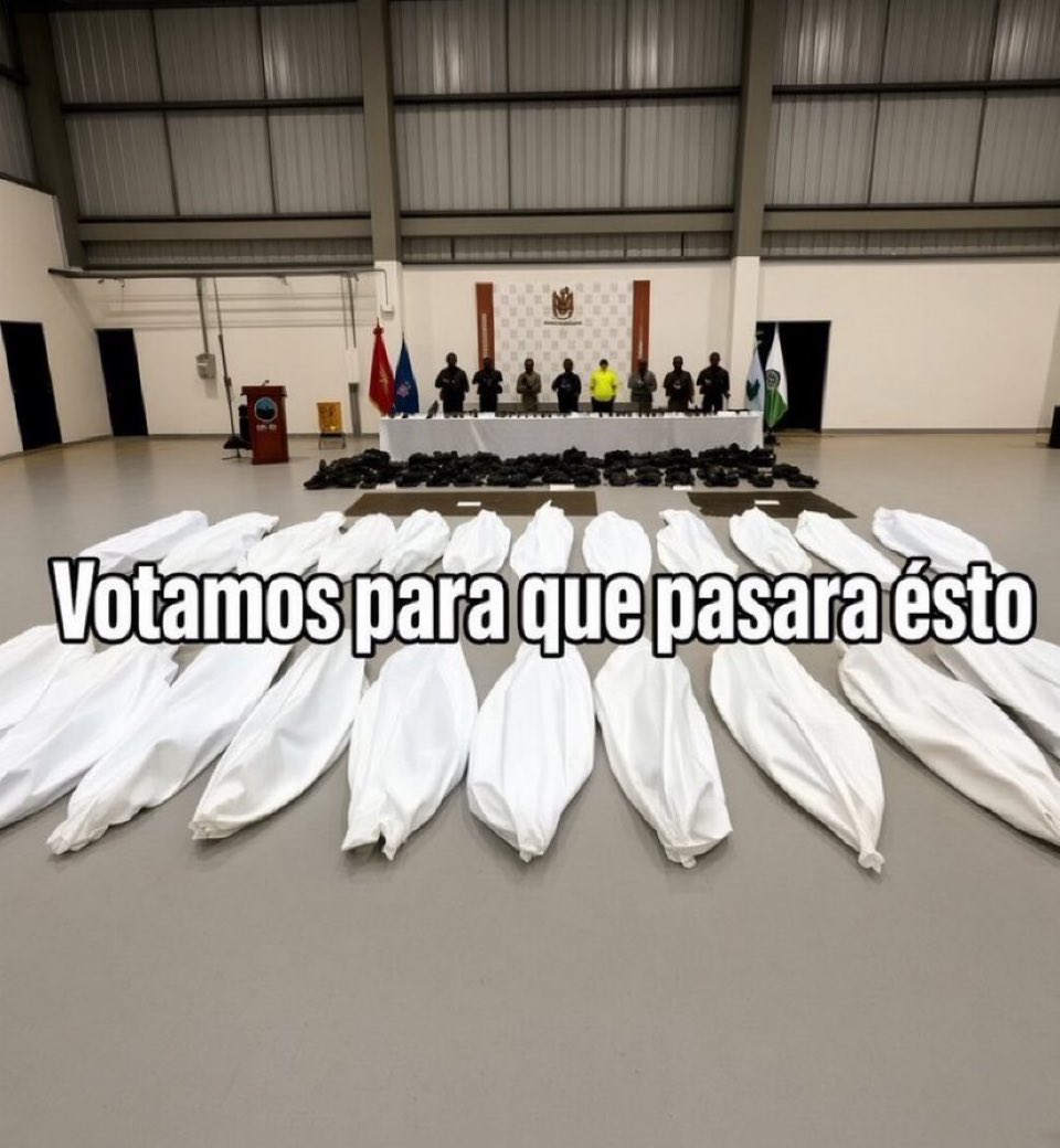 FUCHO02's tweet photo. https://t.co/C1boOStSBI  Yo Vote. Para que Esto pasara