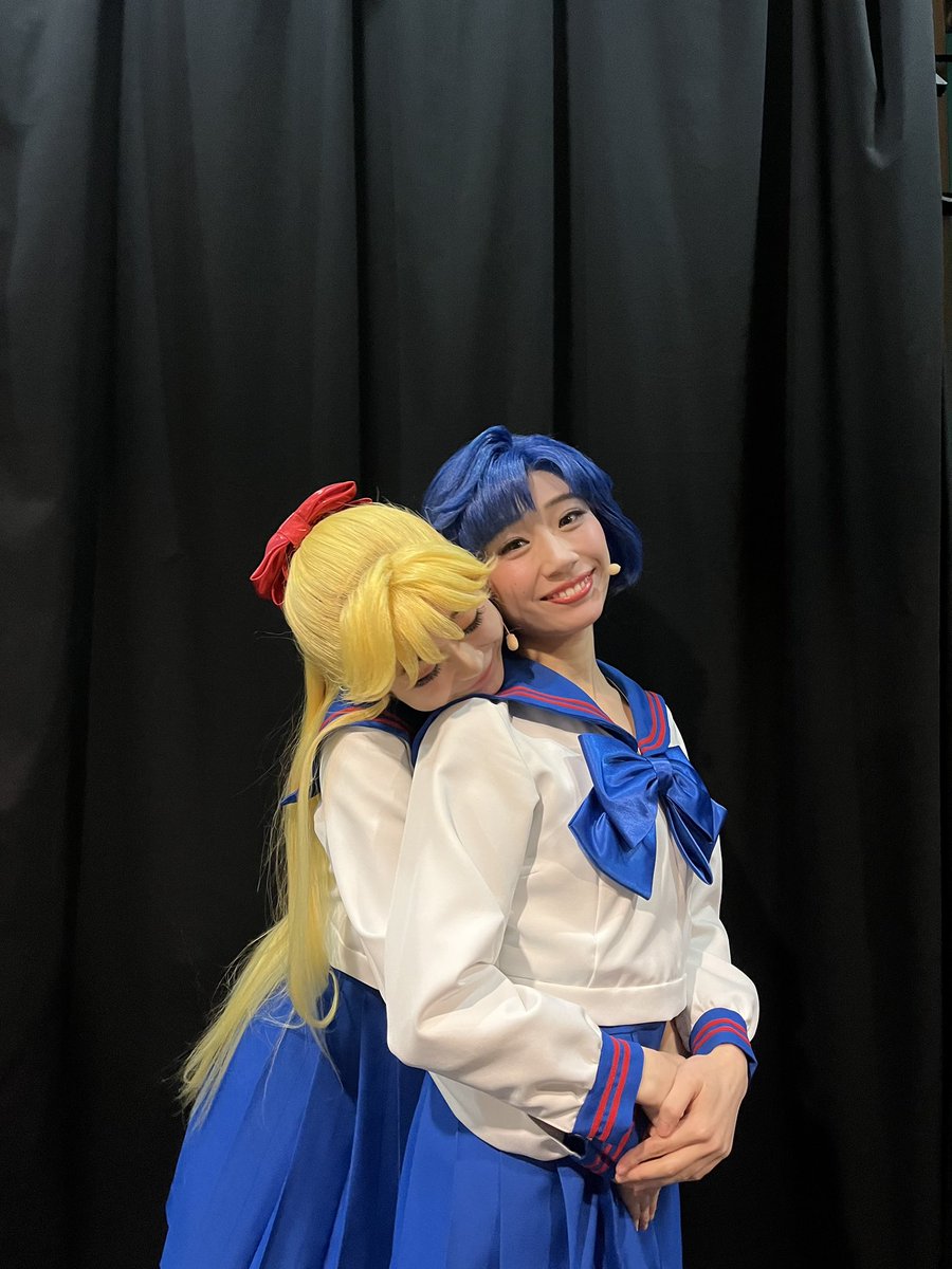 chibachan_821's tweet photo. 『　#美少女戦士セーラームーン 
-Shining Theater Shinagawa Tokyo-』

本日もありがとうございました！！

亜美ちゃんお誕生日おめでとー！！！
だーーーいすきだよ🧡🩵

#prettyguardiansailormoonshiningtheater 
#shiningtheater  
#シャイニングシアター https://t.co/LrEo8sHkn9