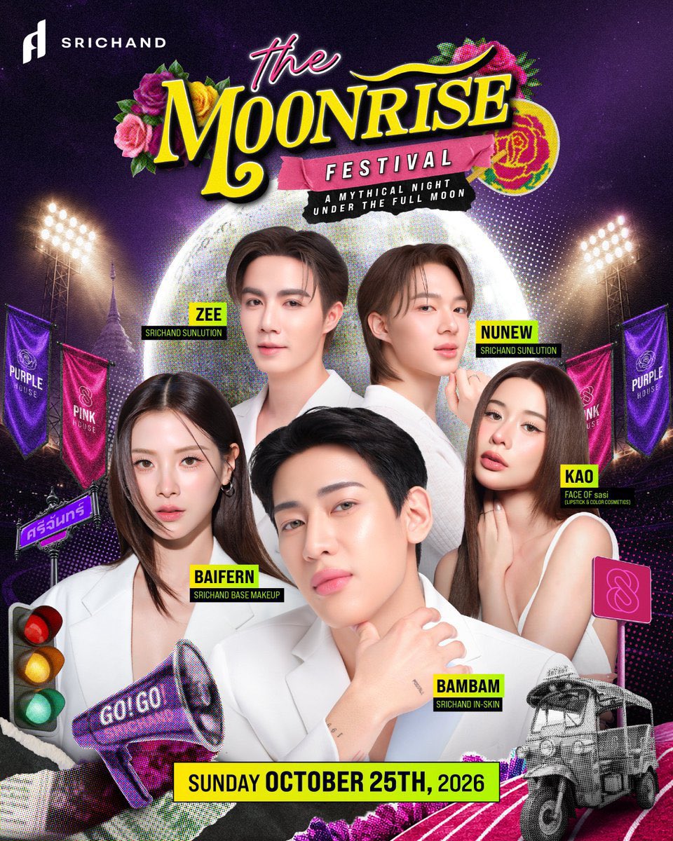 nsblossoms's tweet photo. ͛🗓#BamBam’s schedule

⭐️ JANUA X BAMBAM PRESENTS SCENTS OF SOUL COLLECTION EXCLUSIVE EVENT : JANUA EXPERIENCE WITH BAMBAM
🗓️ วันที่ 24 ตุลาคม 2026
📍One bangkok amphitheatre

⭐️ THE MOONRISE FESTIVAL - A Mythical Night Under The Full Moon
🗓️ 25 ตุลาคม 2026
📍Wycombe Abbey International School Bangkok

⭐️ รายการ UNSEEN ศึกชิงบัลลังก์ผู้หยั่งรู้
🗓️ เริ่มตอนแรก วันที่ 30 ตุลาคม 2569 และติดตามตอนใหม่ทุกวันศุกร์ ทาง WeTV และ ช่อง 3 

⭐️ Haier Festival 2026 Shop More Get More Experience More
🗓️ วันที่ 31 ตุลาคม 2026

#BamBam #뱀뱀 @BamBam1A