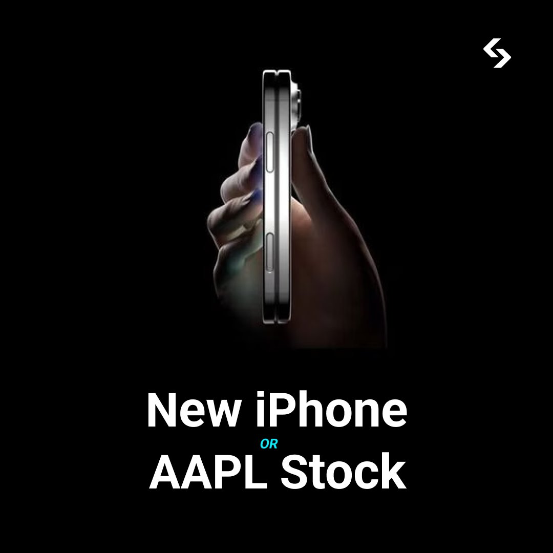 Bitget_TradFi's tweet photo. Honest opinion:
Would you spend your money on the new iPhone Duo or trade $AAPL Stock? Why.

1 user to win an iPhone Duo.
20 lucky users who comment, follow, &amp; RT this will get $25 each!
 
Details 👇 https://t.co/uKlwWvfUxs