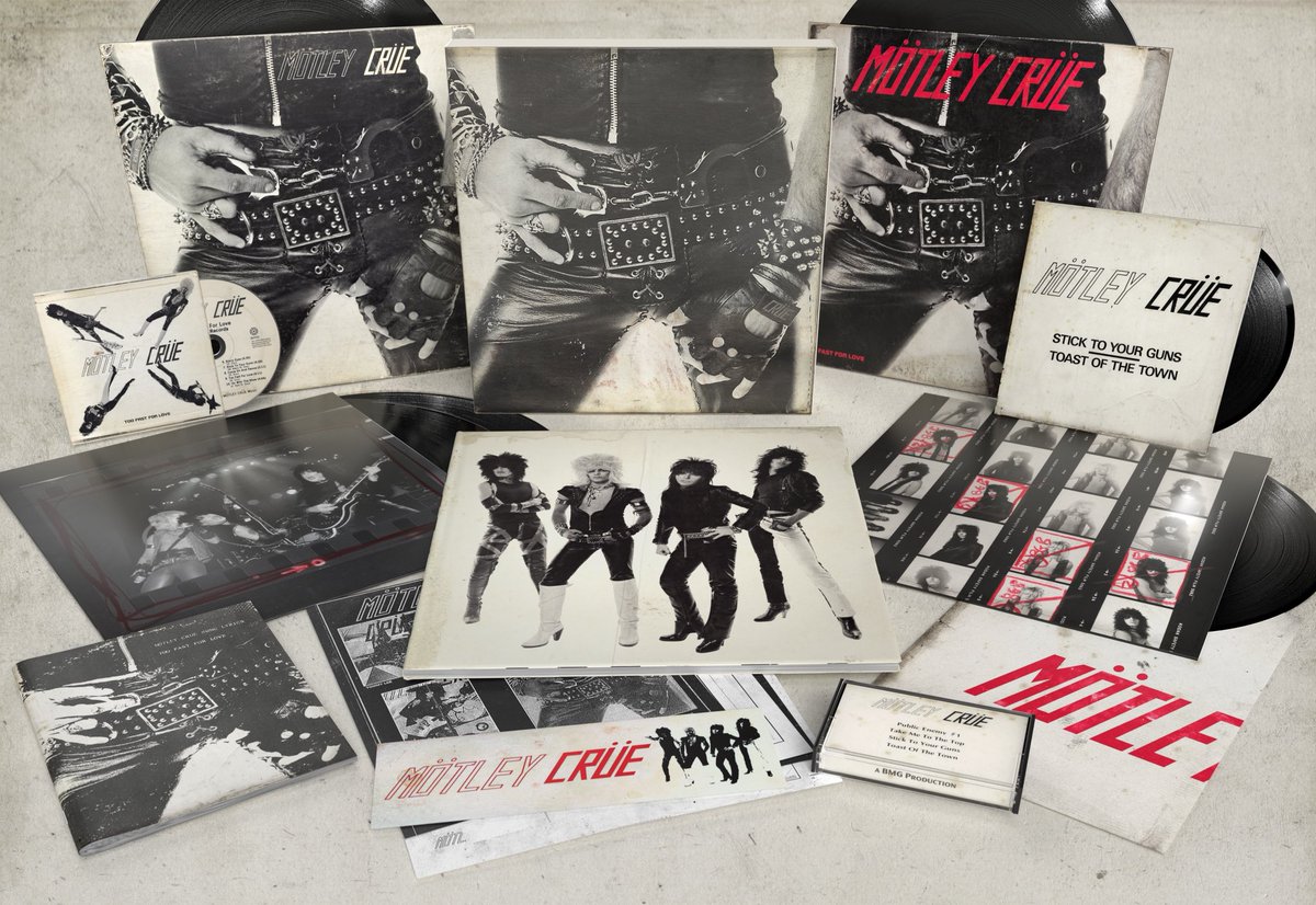 MotleyCrue's tweet photo. November 10, 1981. The album that started it all.

JUST ANNOUNCED: The ‘Too Fast For Love’ 45th Anniversary Box Set + previously unreleased March 1981 demo track, “Nobody Knows What It’s Like To Be Lonely.

👉 PRE-ORDER NOW: https://t.co/cm2HXDPrBK 

#MötleyCrüe #TooFastForLove #45Years #Crüeheads
