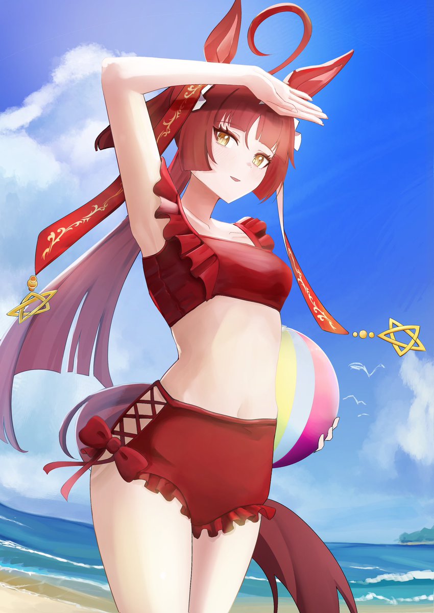 DenryokuSaboten's tweet photo. 赤のイラストたち https://t.co/OPBtmK55ig
