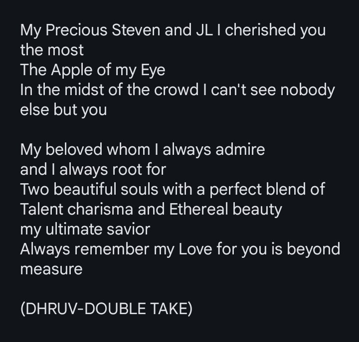 jayenceluvsu's tweet photo. @StejayHarbor Dhruv-Double Take
ss po ulit
ALWAYS WITH STEJAY
#스티븐 #제이엘
#STEVEN #JL
#SteJayVerseOfLove. https://t.co/D4Mxmyp7Az