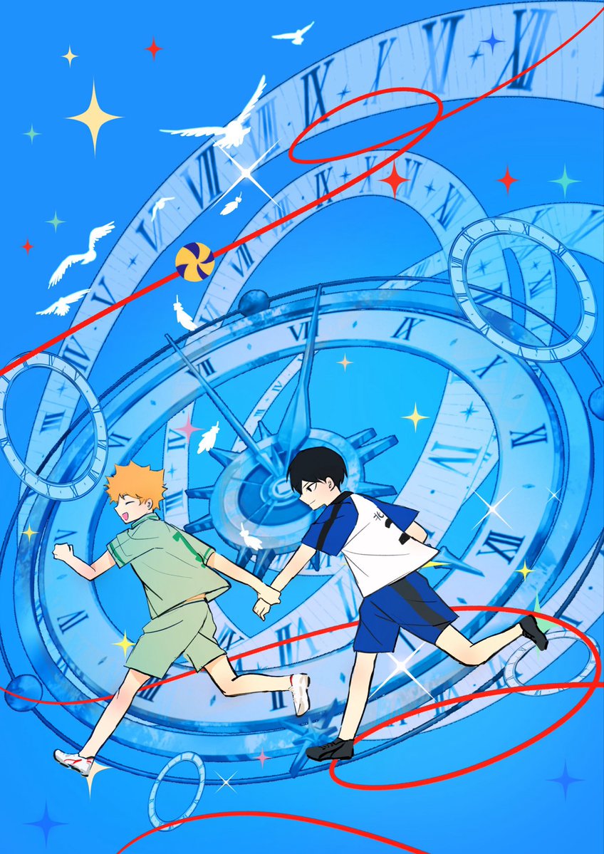 fandh_handf's tweet photo. #9月10日は影日の日
#kagehina
 #影日
命运开始的时候！910快乐🎊 https://t.co/dcjcNakOs3