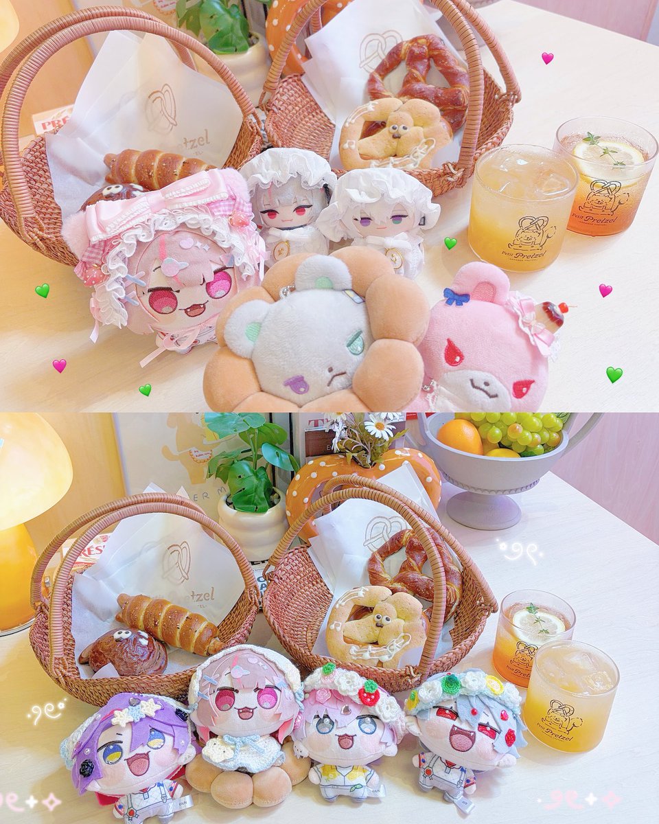 ink_pm104's tweet photo. 🥐にじたうんにぎやかパン屋さん🍞 https://t.co/UsPiCJ2Yyv