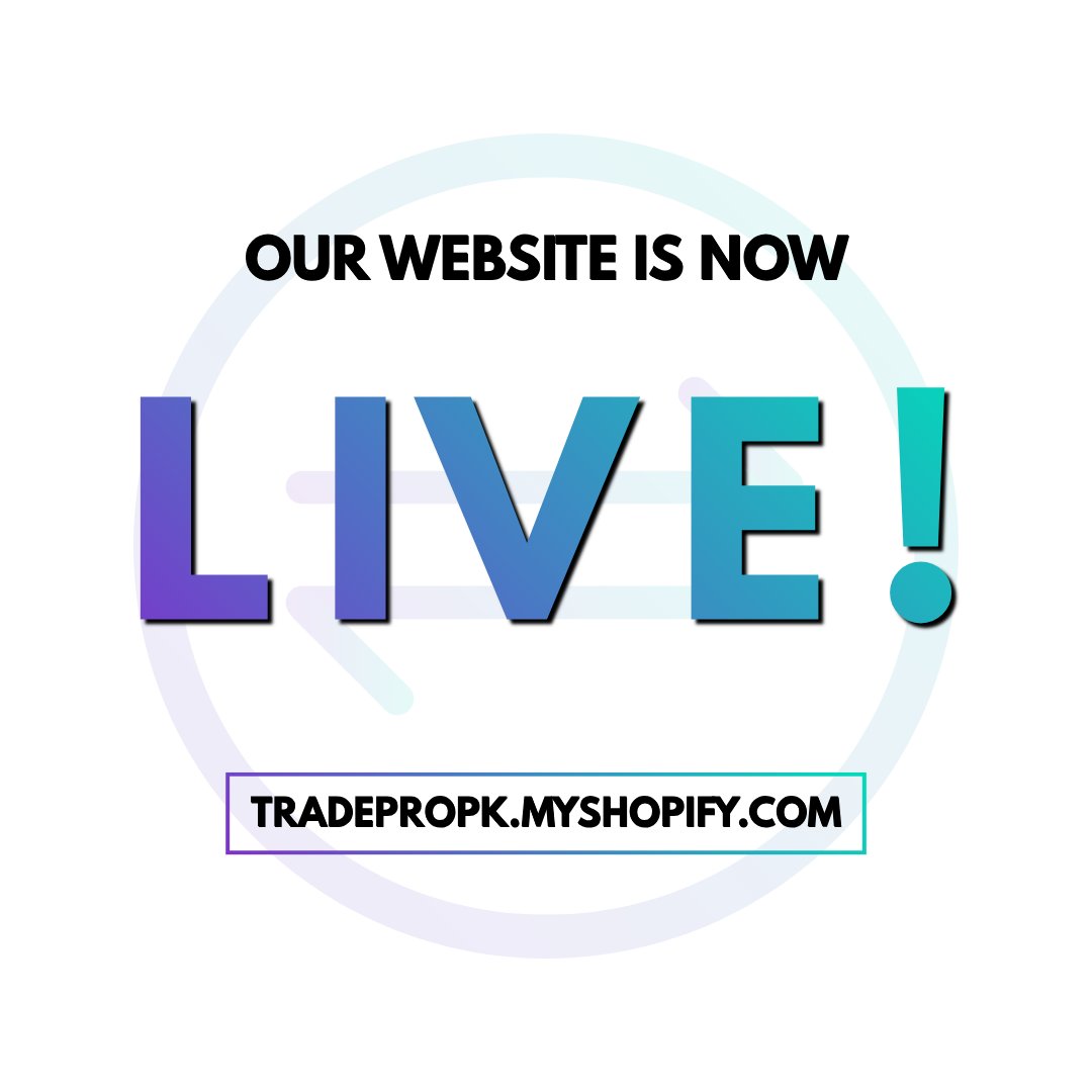 tradepropk's tweet photo. 🚀 **WE’RE LIVE!** 🎉

The wait is over — **TradePro Solutions is officially online!** 🌐🛍️

Your new destination for **electronics, trending toys, home essentials, and much more** is now just a click away.

#TradeProSolutions #WebsiteIsLive #OnlineShoppingPakistan https://t.co/bcua0jFYF1