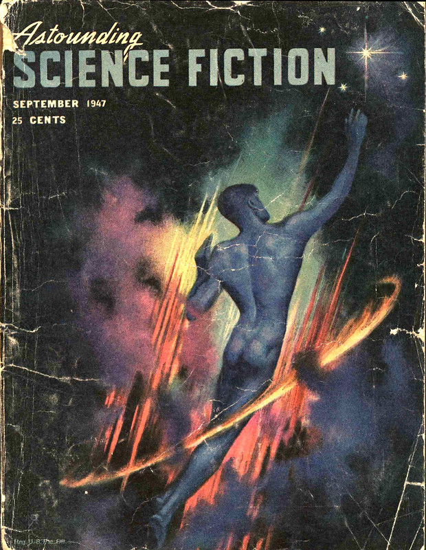 LRonLacy's tweet photo. In #SEPTEMBER 1947
Cover art by Alejandro de Cañedo (1902-1978)
* Astounding Science Fiction*, September 1947
#Illustration #illustrationart #illustrationartists #AlejandrodeCañedo #AlexanderCañedo #malenude #spaceart #pulps #SciFi #ScienceFiction https://t.co/Dc3Xqzx6ZO