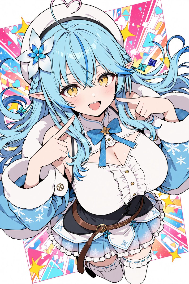 HADICAN_AI's tweet photo. ホロライブから雪花ラミィ❄️
呑み配信すき。
 #ホロライブ #hololive https://t.co/MUiBiXC8cW