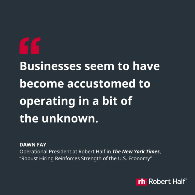 bill9941's tweet photo. Hiring numbers from the latest jobs report suggest employers are continuing to move forward despite ongoing economic uncertainty. In The New York Times, @RobertHalf's Dawn Fay discusses how businesses are adapting to changing conditions #JobsReport #Hiring https://t.co/gu0cGQdxjO https://t.co/wprPWyEfZr