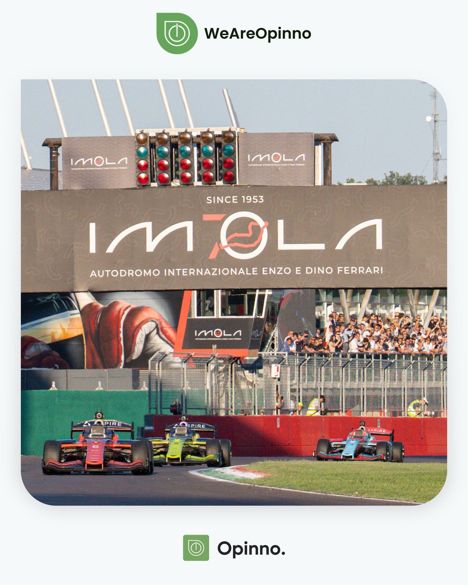 opinnoitaly's tweet photo. 🏎️ A Imola sfreccia l’#AI. Il futuro scende in pista senza pilota.

All’Autodromo Enzo e Dino Ferrari debutta #A2RL, la competizione in cui monoposto a #GuidaAutonoma sfidano i limiti dell’#IntelligenzaArtificiale a oltre 250 km/h.

Leggi l'articolo 👇
https://t.co/Qm303Yf5Z7 https://t.co/hF0T321RHQ