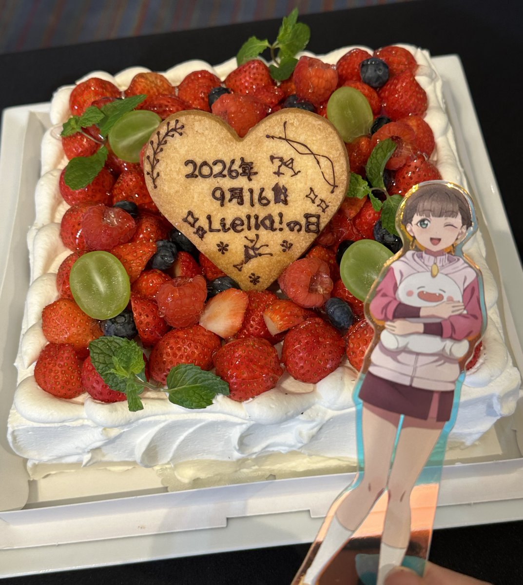 NozomiSuzuhara's tweet photo. #リエラ生放送
ありがとうございました💓

体育祭の振り返りに光栄すぎるGJPまで…！！感動でしたっっ😭😭

新情報もたくさんっ！
これからもずっとLiella!と一緒に歩んでくださると嬉しいです(  ´˘`  )🫶

改めて「Liella!の日」おめでとう〜〜🎉

桜小路きな子役 鈴原希実🦊
#lovelive #Liella https://t.co/ltKlR4J6MK