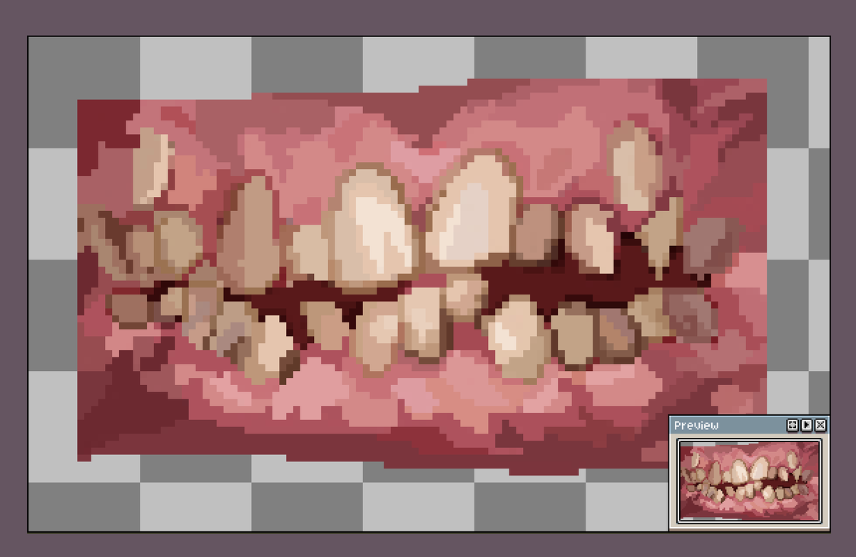McBezdeploma's tweet photo. Pixel art teeth
#pixelart #ドット絵 https://t.co/gv3kCz7ZFv