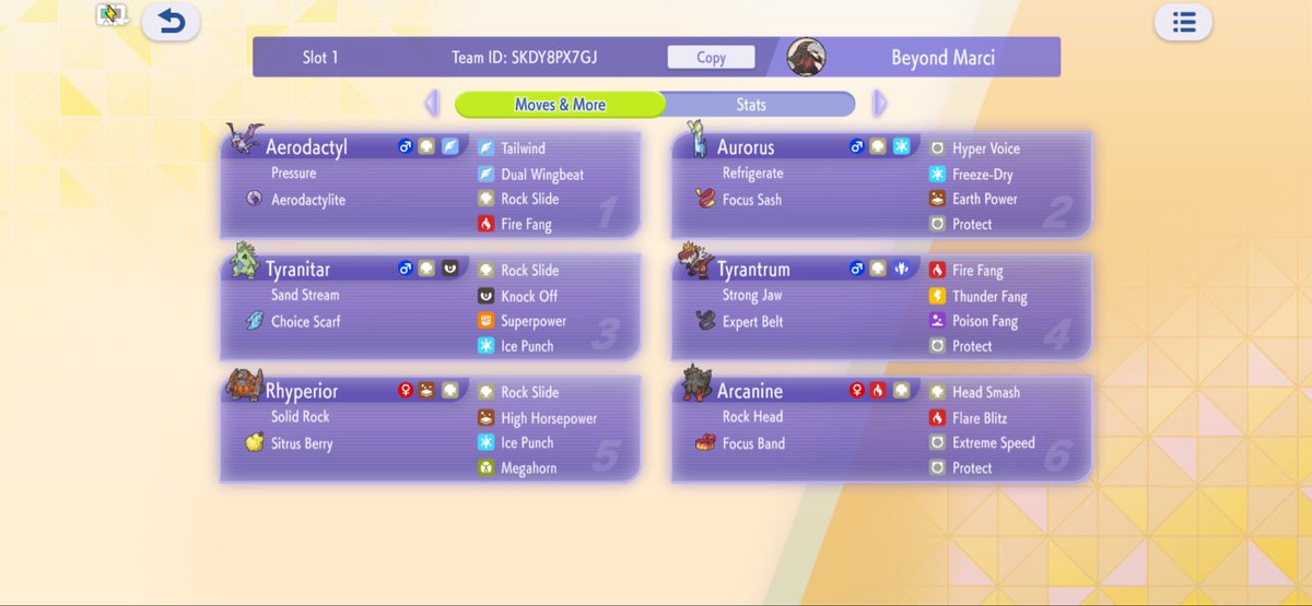 BeyondMarciVGC's tweet photo. I want to be the rock type gym leader.
#Pokemon #PokemonChampions #PokemonRanked #PokemonDoubles #CompetitivePokemon #PokemonVGC #PokemonTeamBuilding #PokemonTeam #PokemonStrategy #PokemonBuild #monotype #PokemonGuide #PokemonTips #PokemonCompetitive #PokemonBattles #Ranked https://t.co/bGO3PcLsk8
