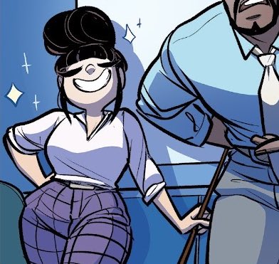 TheJazSpicy's tweet photo. Come on goon artists,,,, smug British shortstack,,,
(Also just to clarify with that speech bubble she’s 19 in this comic) https://t.co/aCLInCmKHJ