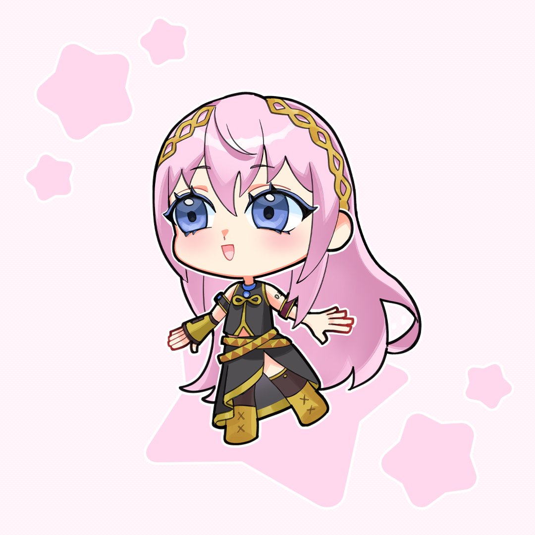 nekobirb's tweet photo. Luka🐙

#Vocaloid #MegurineLuka https://t.co/rZKJziDvJq