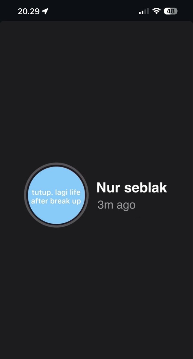 DandrewHz's tweet photo. @cruelnana111 Tutup seng, yg jual lagi life after break up:( https://t.co/2ZjFgg3paY