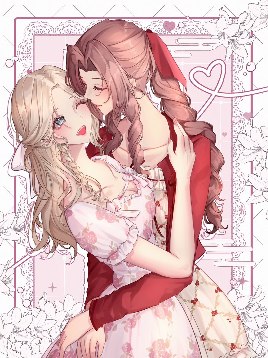 yoosungsonly's tweet photo. a lot of my yumeships & soulbonds have the trope of ‘convinced there hard to love x loves them unconditionally’

🐰 for vivi ( specifically ff vivi ) she grew up in shinra headquarters pretty much alone, her family weren’t the most loving and she didn’t really have friends ( apart from sephiroth for a while but I’ll get to that another time ) so she’s never really experienced or really felt  love of any kind until she met Zack & Aerith and later found love in a found family way with avalanche

🍒 elle has some experience with familial love it just changed when her father died and she was left with an abusive mother and family who don’t really care and as she got older she realised this she only really experienced and felt love after she met Yoosung