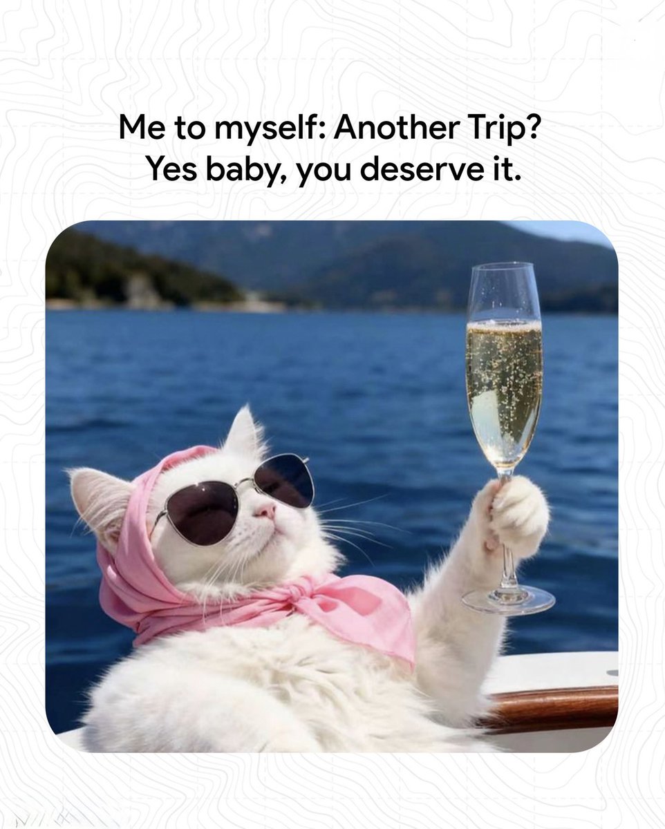 Letstakeatripgl's tweet photo. Book that trip today, you deserve it! 😌 https://t.co/vGZXoiyxUT
