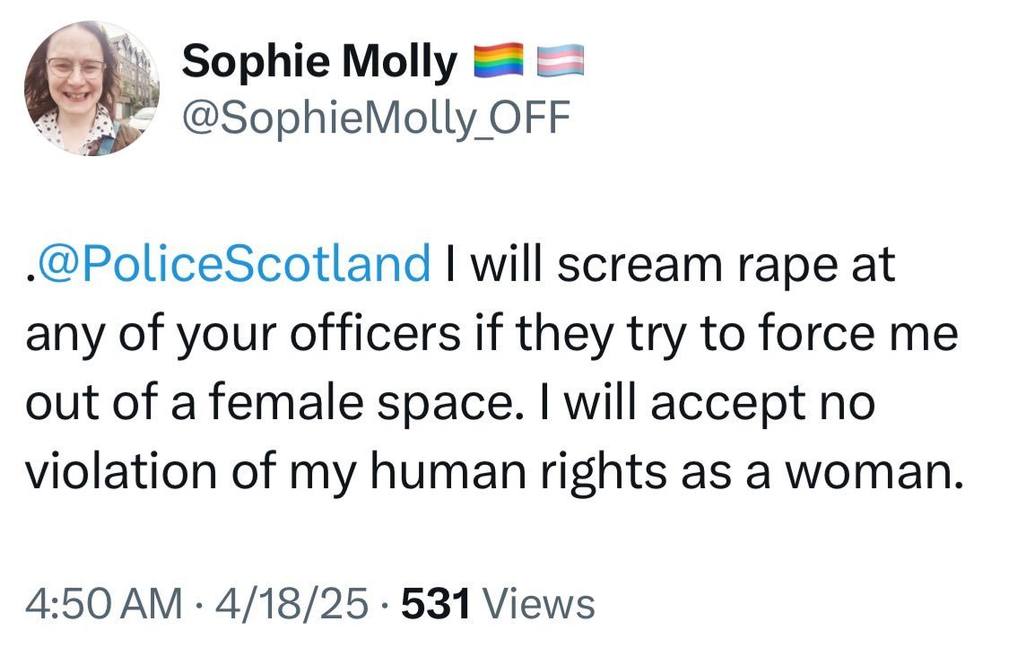 EastRenAsks's tweet photo. Rape is an extremely serious crime and every single person who makes a false allegation of it makes it that bit harder for real victims to receive justice

This comment is utterly abhorrent and this man must face consequences for this statement 

@KirstySNP must denounce this https://t.co/J92fvg3SCm