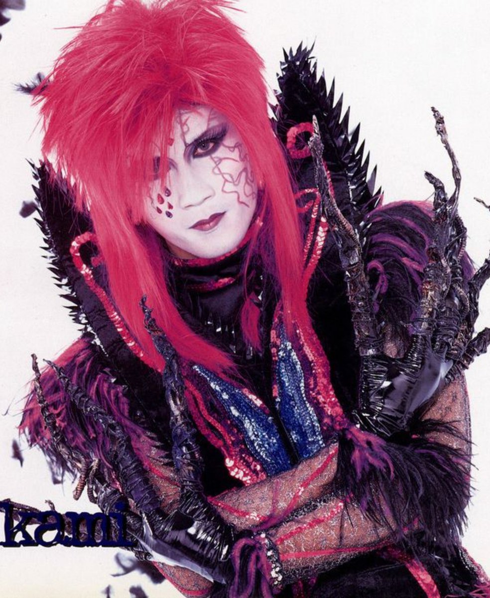 archive09_jpeg's tweet photo. Kami from Malice Mizer during Merveilles era (1998). https://t.co/9XQMrs9fTh