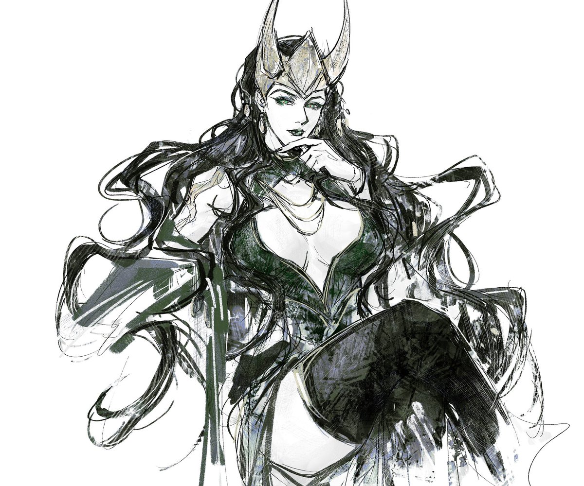 Elaris47's tweet photo. ฉันเกือบลืมไปแล้วว่าต้องลงงาน #ladyloki ในนี้ด้วย https://t.co/E87LMsr7ei