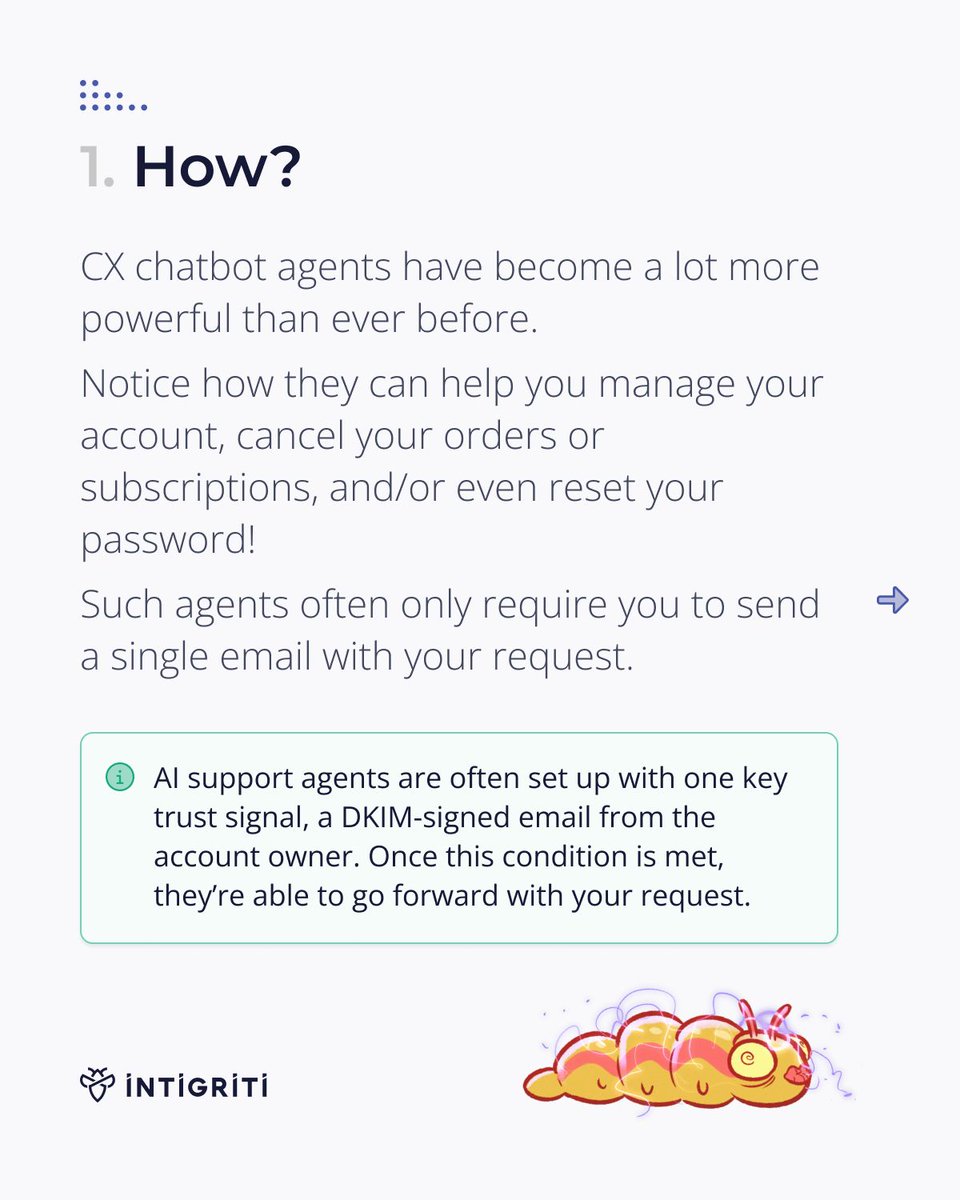 intigriti's tweet photo. How your out-of-office auto-reply can lead to account takeover 👇

#BugBountyTips #HackWithIntigriti https://t.co/JeoX7ziLhu