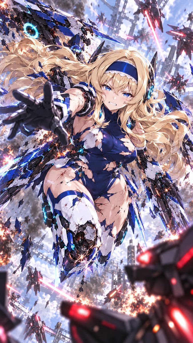 tantan_tan2222's tweet photo. 模擬戦でボコされるセシリアちゃん https://t.co/aVr2R56rLj