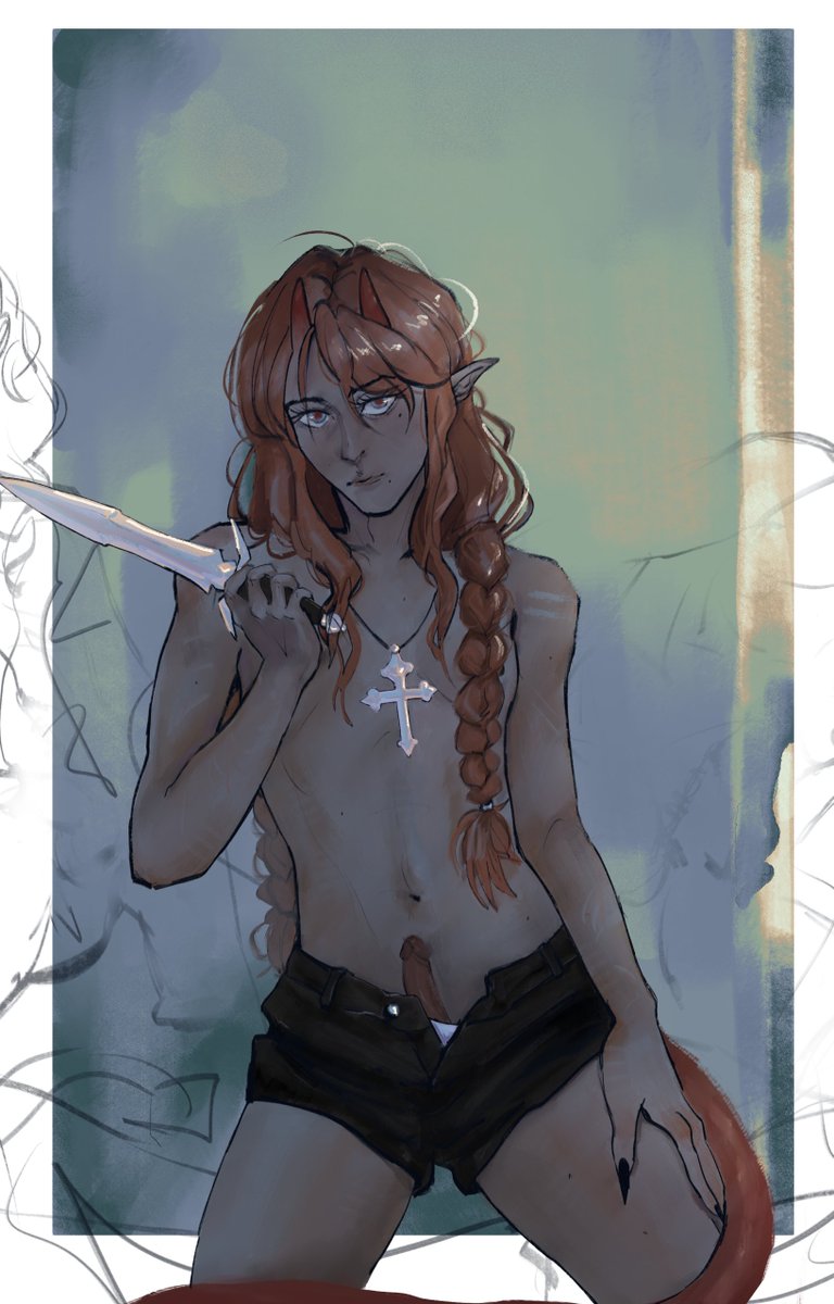 willowock's tweet photo. #oc my tiefling Aura https://t.co/ipA4E30Esj