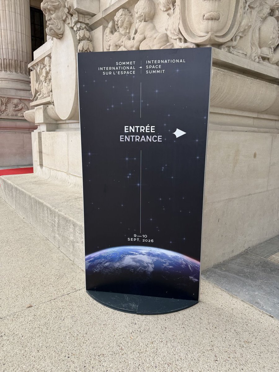 WISeKey's tweet photo. @SEALSQcorp and https://t.co/WEJUzJi2PD Present Commercial Quantum Spatial Orbital Cloud (QSOC) at the International Space Summit in Paris
 #QSOC #PostQuantum #SpaceTechnology
https://t.co/ImnanSv7tV https://t.co/b83qZMIcsW