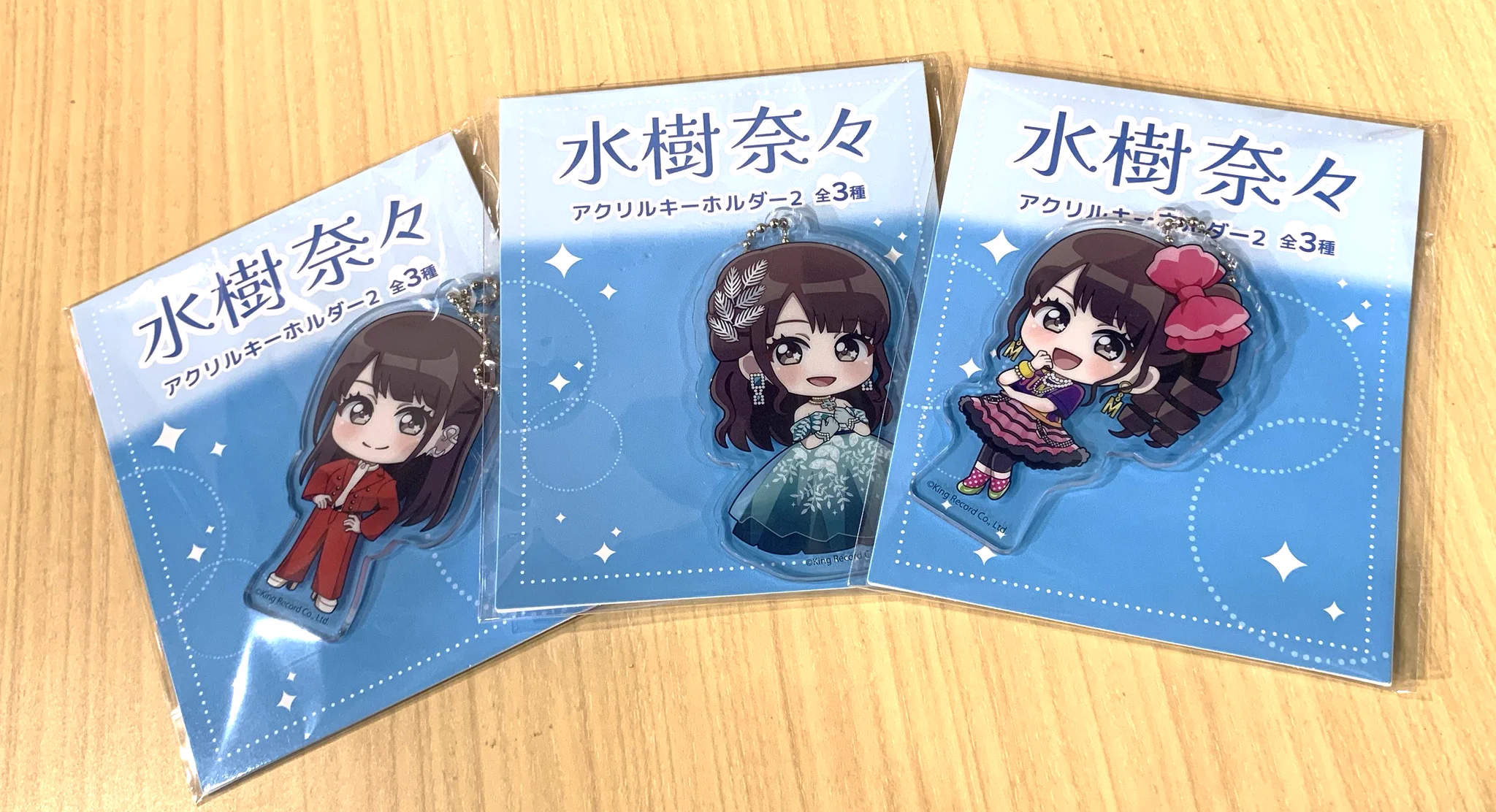 早い者勝ち！水樹奈々　アクリルキーホルダー　GiGO限定 全5種セット GiGO 仙台 على X: 