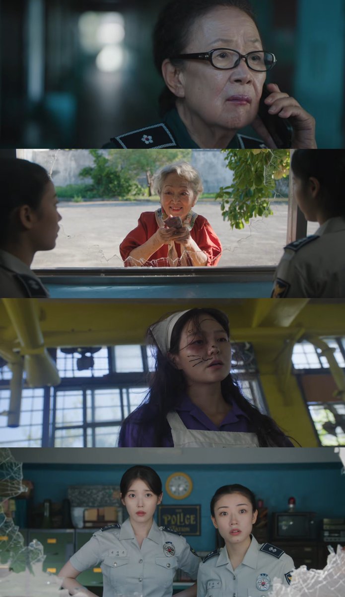 erlinzhang's tweet photo. Having THE greatest seniors like Kim Young-ok and Na Moon-hee (who have actually been friends and colleagues for 64 years in real life) as music video casts
and THE Lee Som &amp; Shim Dal-gi making special appearances

IU you never ceases to amaze me! 🎂🌟🥰 https://t.co/qLjwJd3AJJ